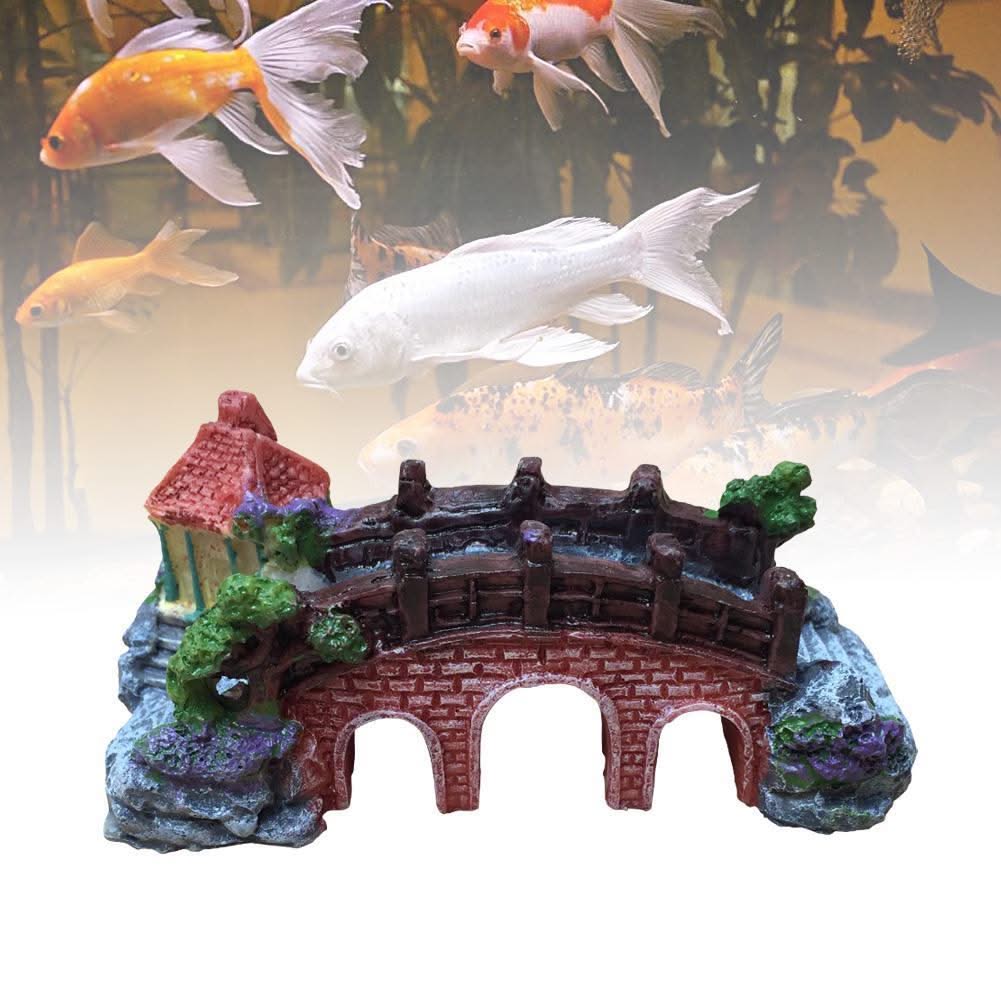 Fish Tank Landscape Bridge