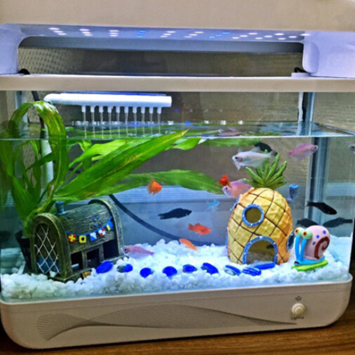 Pineapple House For Fish Tank