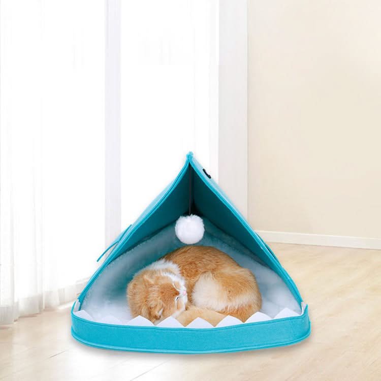 Shark pet cat nest