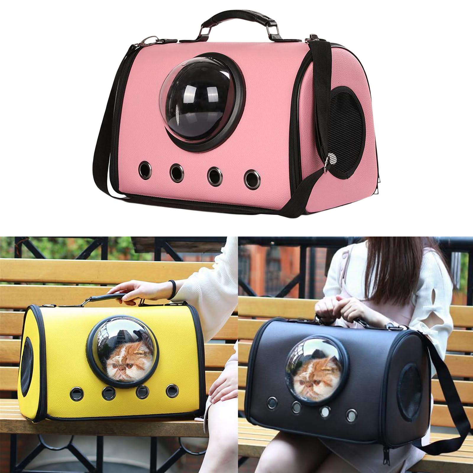 Pet carrier bag