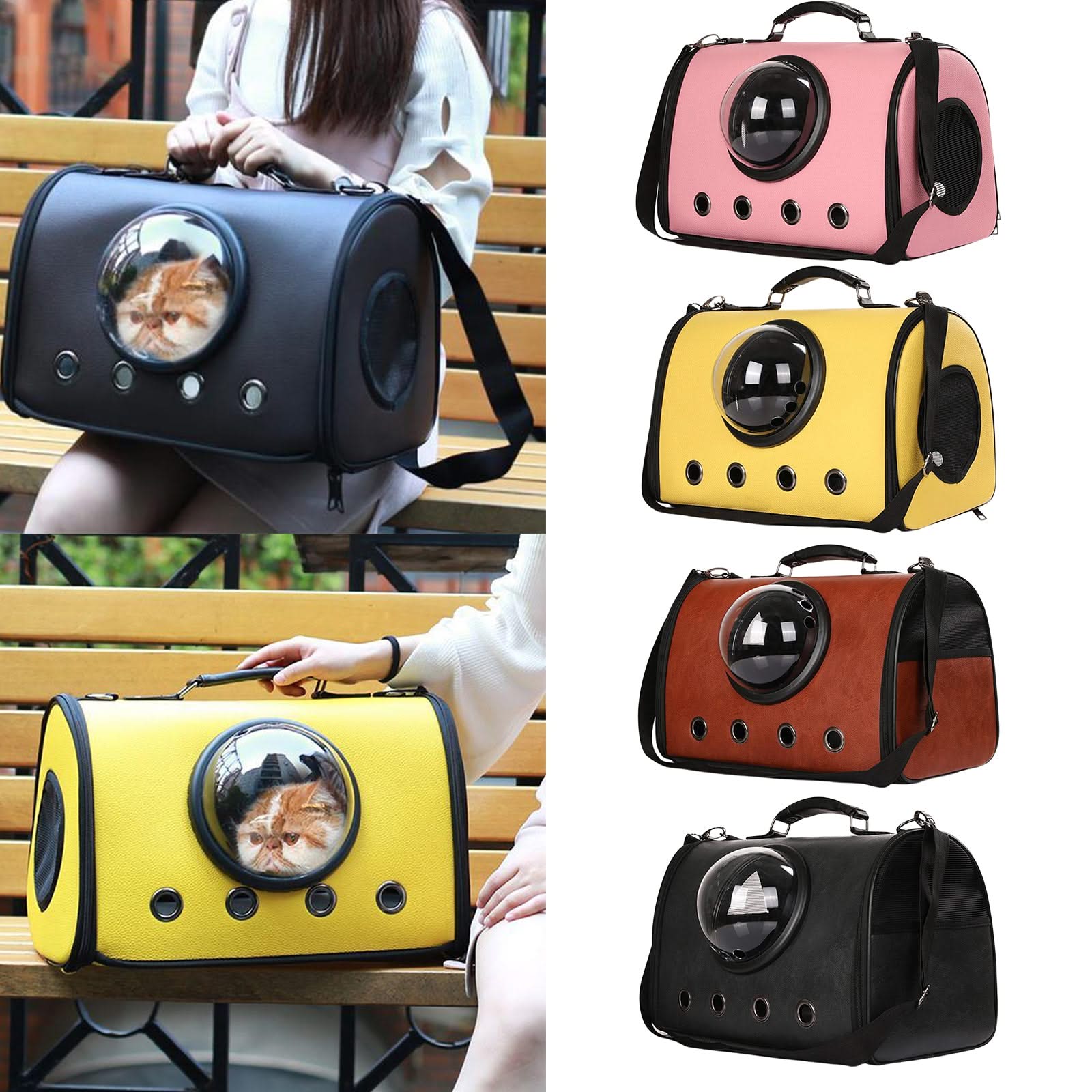 Pet carrier bag
