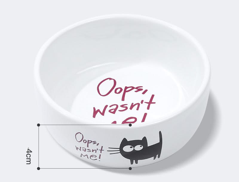 Dog & Cat Food Basin