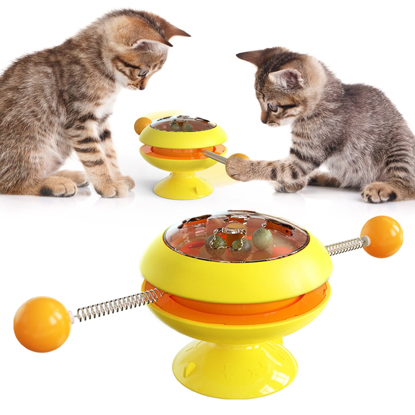 Rotatable interactive Cat Toys