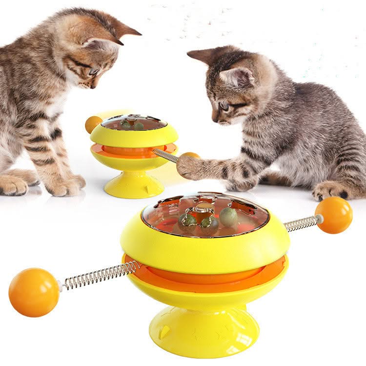 Rotatable interactive Cat Toys