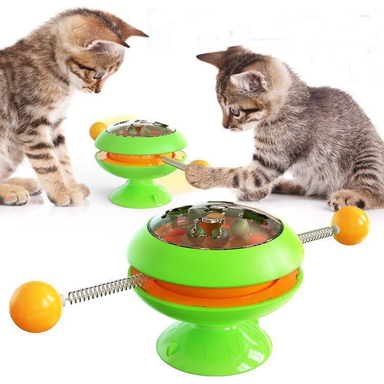 Rotatable interactive Cat Toys