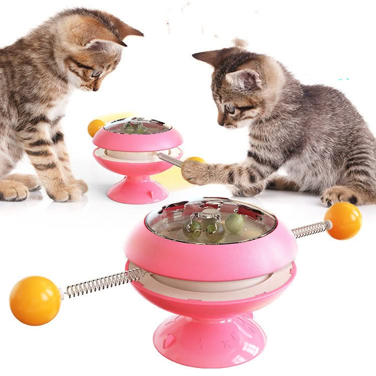 Rotatable interactive Cat Toys