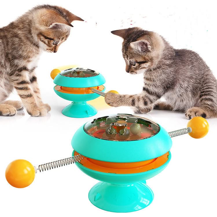 Rotatable interactive Cat Toys