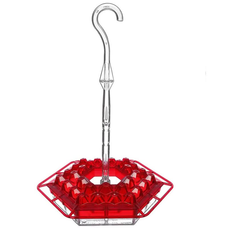Flower Hexagonal Bird Feeder