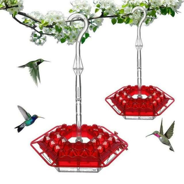Flower Hexagonal Bird Feeder