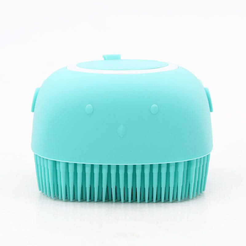 Pet silicone bath brush