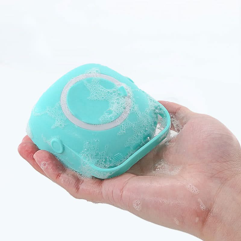 Pet silicone bath brush