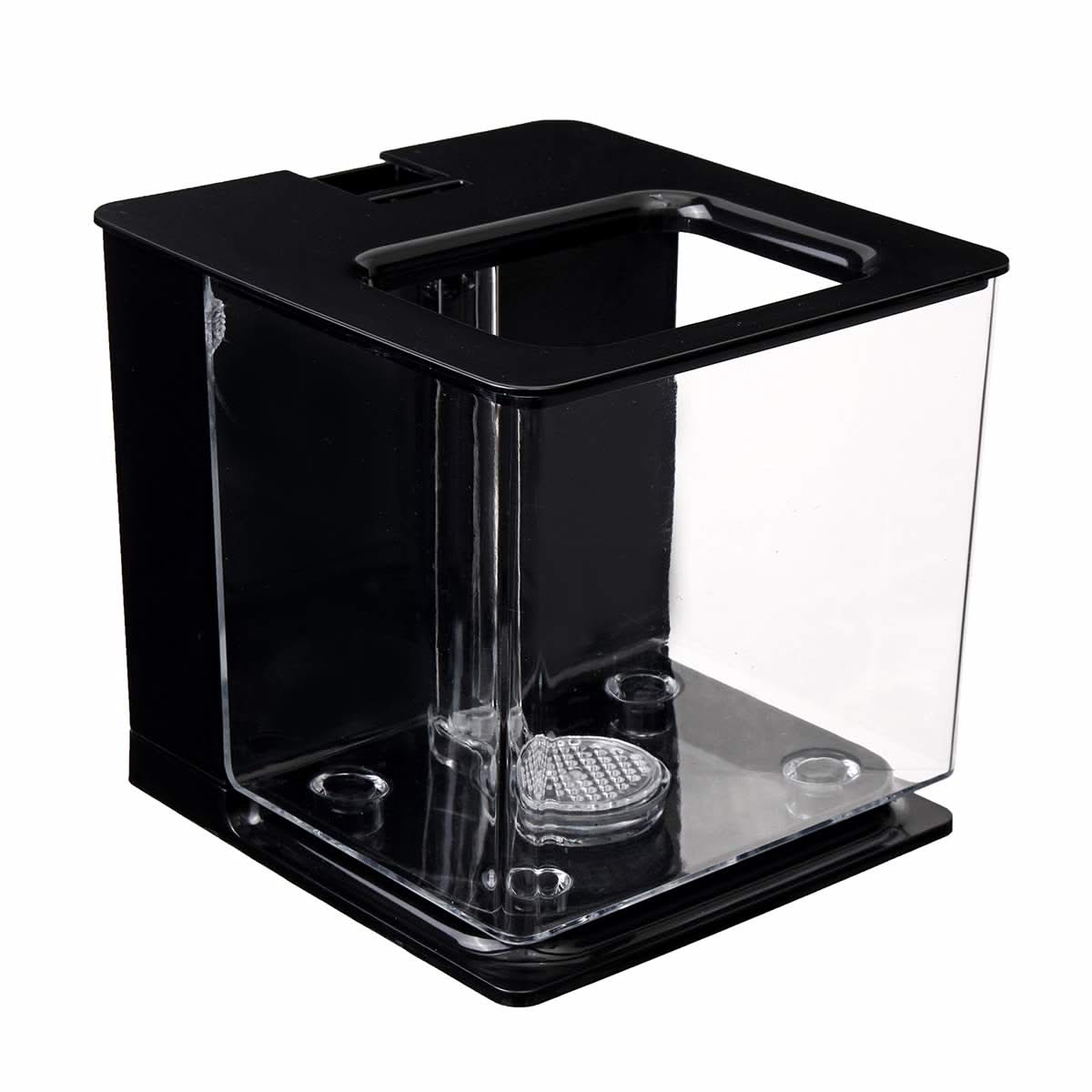 Self-cleaning fish tank