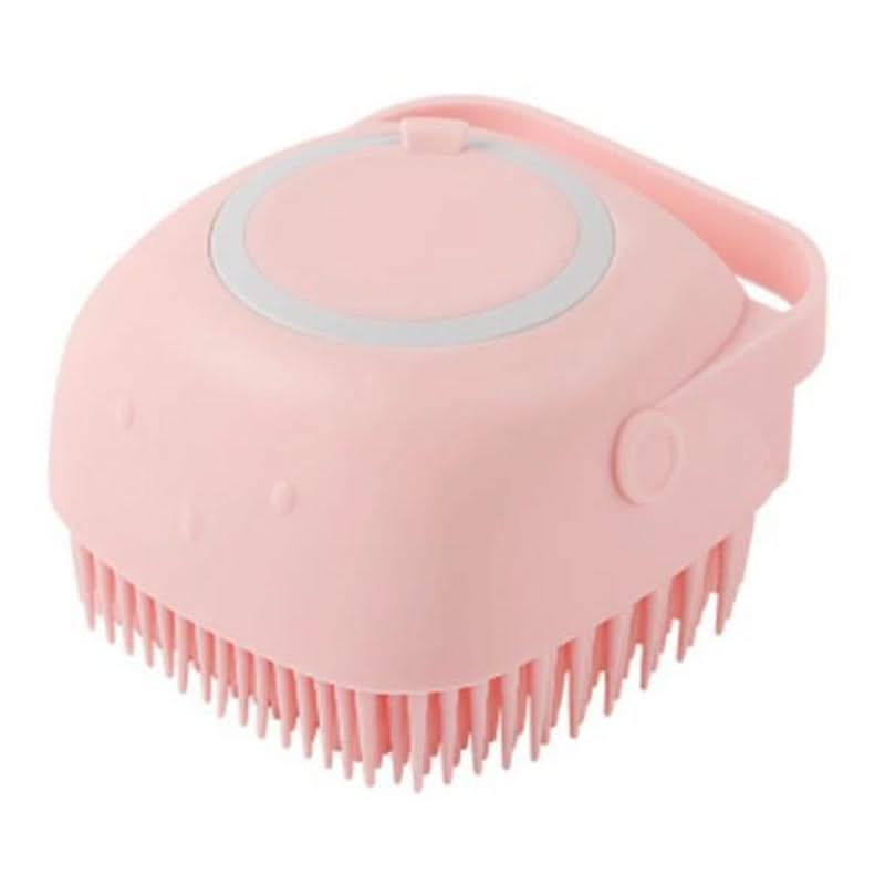 Pet silicone bath brush