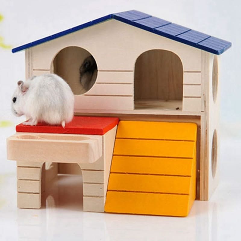 Double storey small pet house
