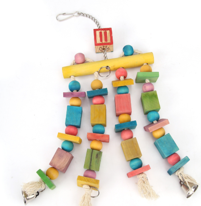 Colorful Hanging Birds Bell Toys