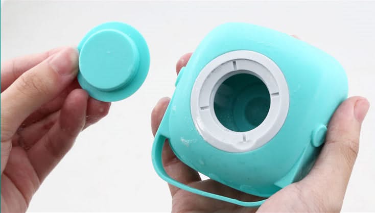 Pet silicone bath brush