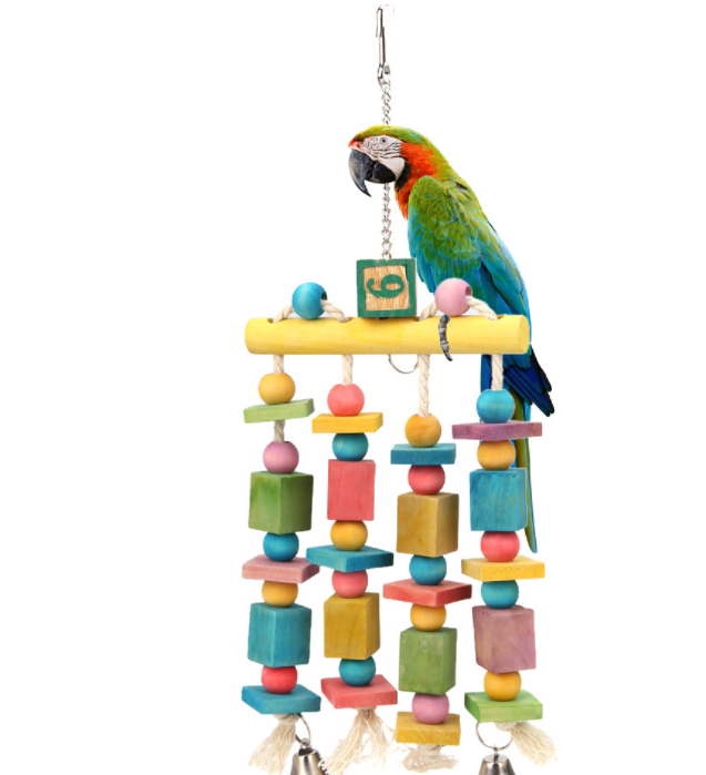 Colorful Hanging Birds Bell Toys