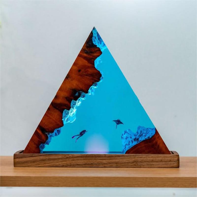Fish Triangle Decorative Lamp