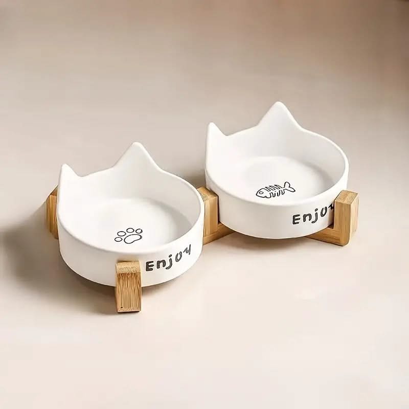 Cat bowl ceramic dog bowl bowl
