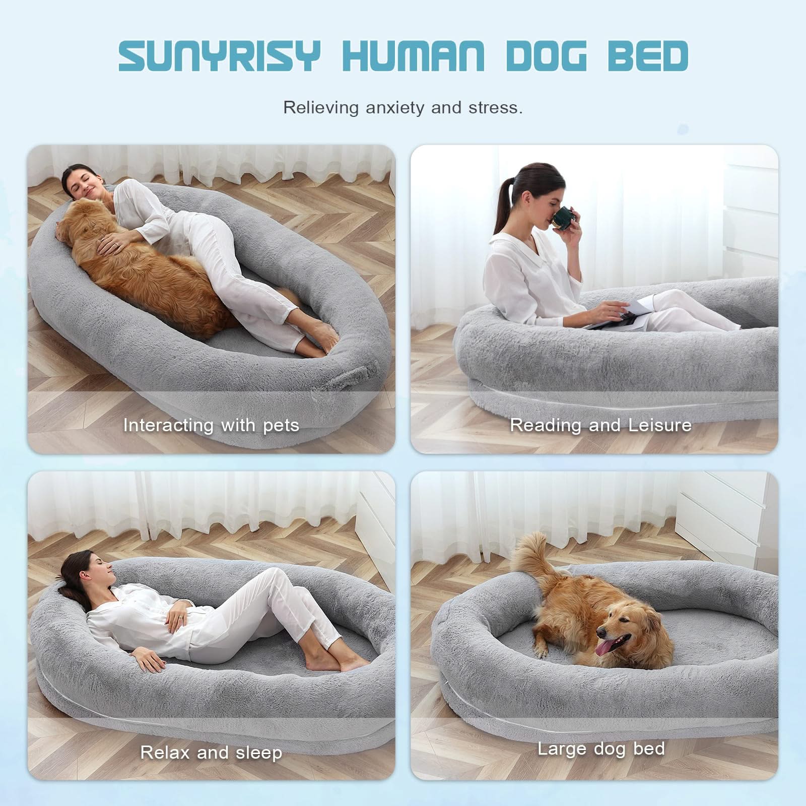 Dog Beds For Humans Size Fits