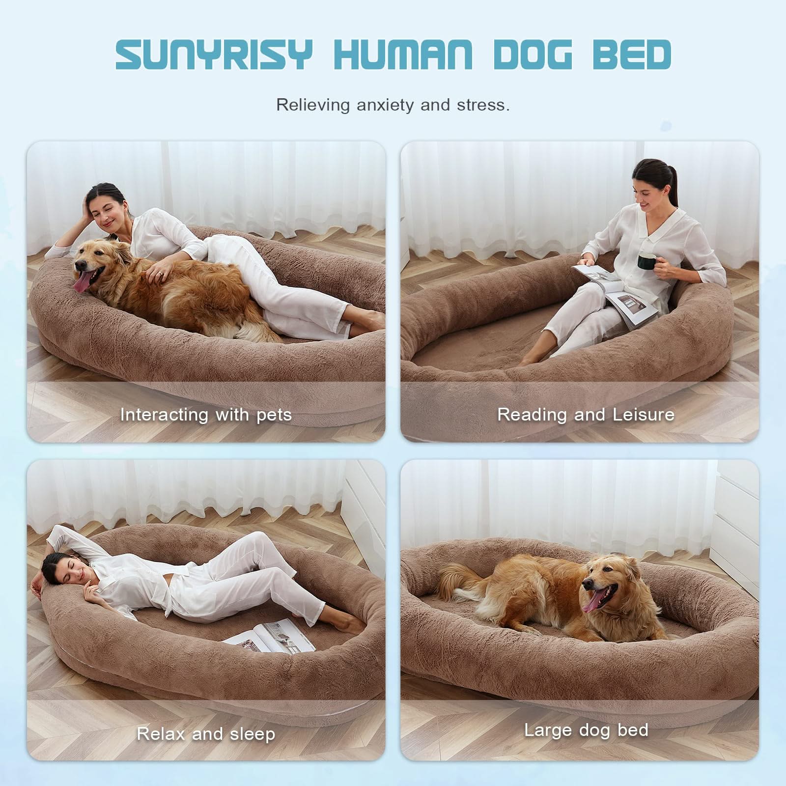 Dog Beds For Humans Size Fits