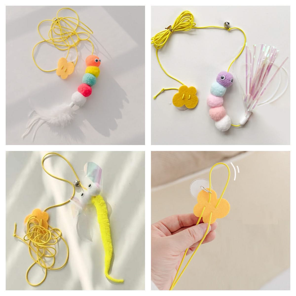 Cat Simulated Caterpillar Interactive Toy