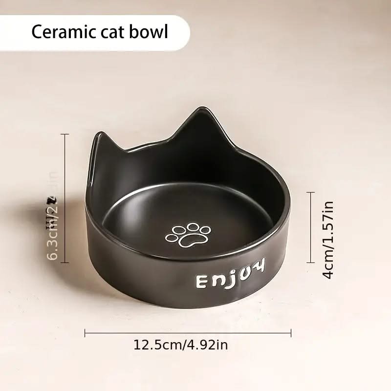 Cat bowl ceramic dog bowl bowl